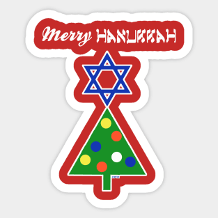 Merry Hannukah Sticker